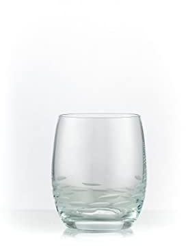 Bohemia Weingläser Sektglas Sektgläser Whiskyglas Wassergläser Kristall Glas Model Viola matt schliff 6er Set (Wassergläser 300 ml)
