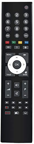 VINABTY TP7187R TP7187 Télécommande de Remplacement Compatible avec Grundig LCD TV 32 FLE 9130 SL40 VLE 7230 BH37 VLC 6110 C47 VLE 9372 BL32FLE9130SL 40VLE7230BH 37VLC6110C 47VLE9372BL