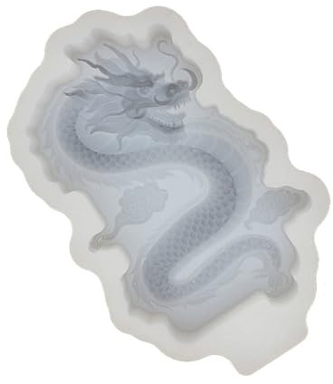 Moldes para helado, moldes para tartas, moldes de chocolate con forma de dragón, suministros para repostería, moldes de pastelería, herramienta de decoración de helados