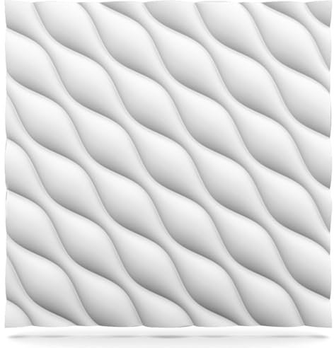DECCART | Panneau mural décoratif 3D 60x60 - Panneau acoustique mural, Papier peint 3D, Plaque murale décorative - Panneaux muraux 3D pour décoration intérieure | Désert - 4 pièce – 1,44m2