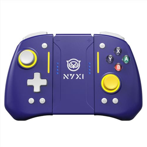 NYXI Manette sans fil Hyperion Pro pour Switch/Switch OLED, manette Gamecube avec joystick à effet Hall, programmable, gyroscope 6 axes, turbo et vibration
