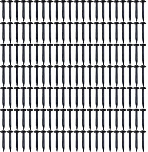 cyclingcolors Semence de Tapisserie Evidée en Acier Bleui Petit Clou Pique Tête Plate Tige Biseautée, 18mm 250gr