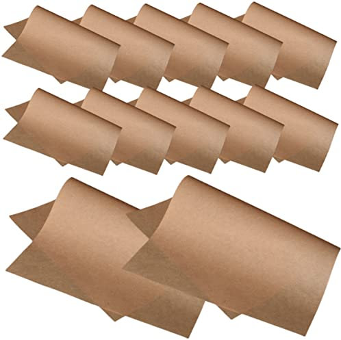 Cabilock 100 Piezas Papel Prueba De Aceite Para Hornear Antiadherente Para Galletas Pan Carne y Pizza De Papel Pergamino Para Hornear El Horno o Freidora De Aire