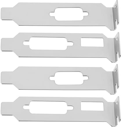 Be In Your Mind Lot de 2 paires de boîtiers d'ordinateur mini support VGA HDMI + DVI DP pour boîtier tour ultra-fin 8 cm