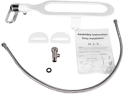 Bagno per Smart-Toilet per-Seat Bidet per-Fresh Water Meccanico Ass Flusher-WC Dispositivo di lavaggio Attacco per bidet per WC, Attacco per sedile WC per bidet | Spruzzatore di lavaggio autopulente