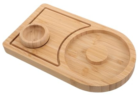 TOPBATHY Herramientas para Cócteles De Madera Bandeja para Saleros y Azúcar Accesorios para Bares para Copas De Vino y Decoración De Barra De Madera para Cócteles