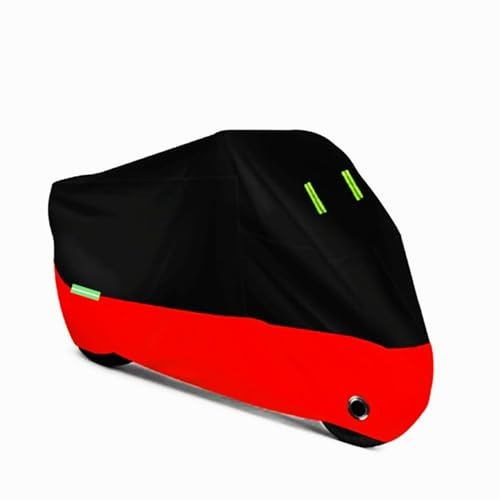 Motorrad Abdeckung für Honda PCX 125 150 160 Wasserdicht Verstärktes Material Passgenau UV-Beständig Staubdicht Wetterfest Mehrere Farben red