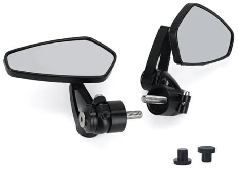 Motorrad Rückspiegel für Kawasaki Z900 Z900SE Z 900 SE 2017-2025,Einstellbare Seitenspiegel Rückspiegel Motorrad-Lenkerendenspiegel Zubehör