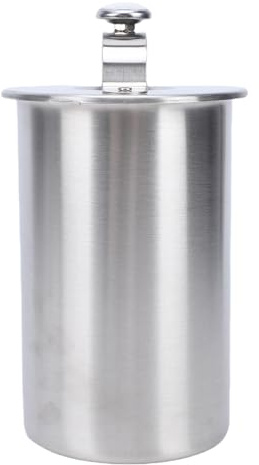 Brrnoo Pressa per Carne Pentola per Prosciutto Pressa per Prosciutto Hamburger Patty Maker Acciaio Inossidabile 304 con Termometro per per Uso Commerciale