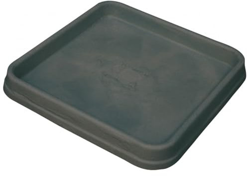 geli Thermo Plastic Dessous de Plats Bianca Carré en Plastique en Anthracite - 43 x 43 cm