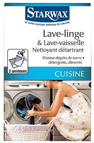 Starwax 315382 - Detergente disincrostante per lavatrice e lavastoviglie, 150 g