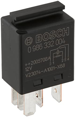 BOSCH Relais, Arbeitsstrom 0986332004 | Kompatibel mit: MERCEDES-BENZ A-CLASS, C-CLASS, C-CLASS Coupe, C-CLASS T-Model, CLC-CLASS, CLS, E-CLASS