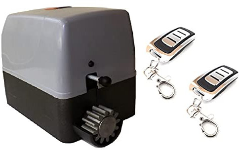 KIT Motor puerta cancela corredera VDS Geko 400kg, 220v, para automatizar puertas y cancelas correderas de uso residencial, parking, garaje, cochera, con 2 mandos modelo TX4 rolling code