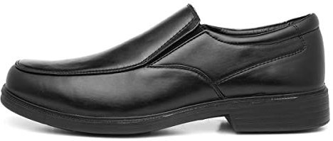 Hobos Mens Black Slip On Formal Shoe - Size 12 UK - Black