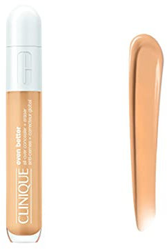 Clinique Even Better™ All-Over Concealer + Eraser | Abdeckstift für dunkle Augenringe, spendet Feuchtigkeit, hellt auf und wirkt abschwellend