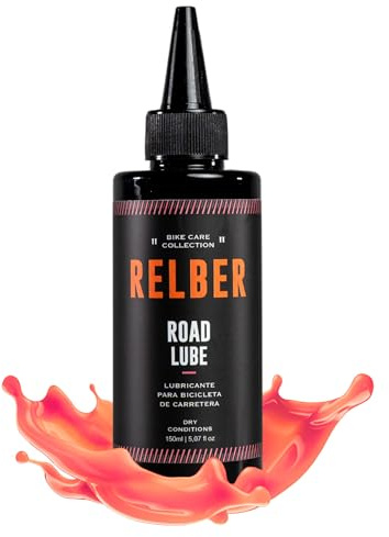 relber - ROAD Lube 150ml | Lubricante Cadena Bicicleta de Carretera | Cera Bicicleta Cadena | Condiciones Climáticas Secas | Cera Cadena Bicicleta | Bicicleta de Carretera