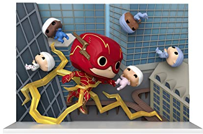 Funko Pop! Moment: DC - The Flash - DC Comics- Figura in Vinile da Collezione - Idea Regalo - Merchandising Ufficiale - Giocattoli per Bambini e Adulti - Comic Books Fans