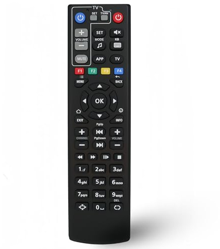 Replacement Remote Control Compatible for TV Box Mag 254 Mag 250 Mag 256 MAG 250 254 256 255 256 257 275 322 349 350 351 352 OTT IPTV Set Top Box