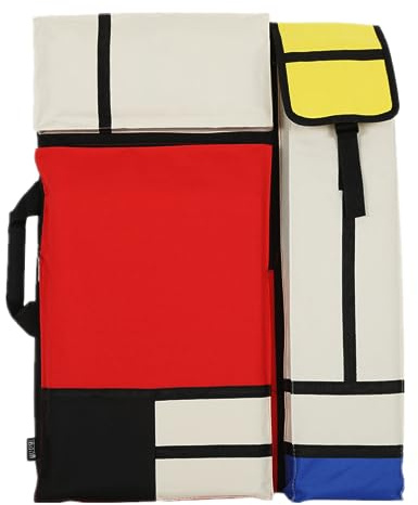 SJ TJSPX Borsa custodia a portafoglio Artista, borsa impermeabile per tavolo da disegno, immagazzinamento in tela portatile pittura tote