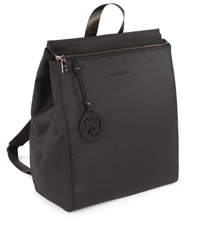 Pasito a Pasito London Black - Mochila Cambiador Unisex bebé