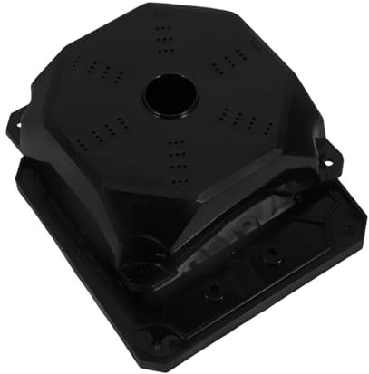 DECOMELODY Weatherproof Spacious Junction Box with Multihole Structure Interior Easy Installation for Security and Cable for Ceiling Mounting