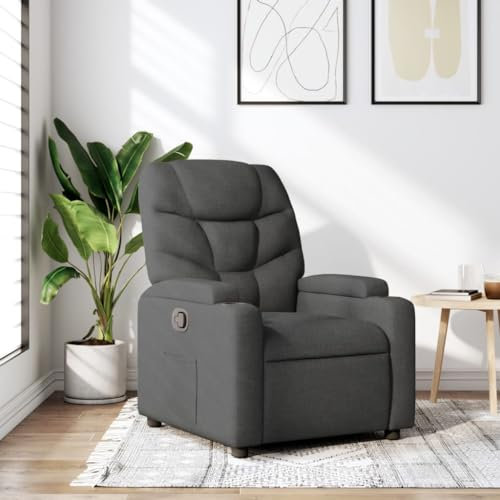 Xichuzi Relaxsessel Dunkelgrau Stoff, Relaxsessel, Fernsehsessel, Kinosessel, Gaming Couch - 372442