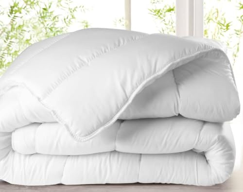 L22G Couette 220x240 cm - 300 g/m² - Confort Moelleux - Respirante - Idéale pour l'été et la Mi-Saison