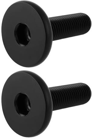 EMSea 2 St¨¹ck 8-Keilwellen-Spindelschrauben Kompatibel mit BMX-Tretlagern mit 19 Mm