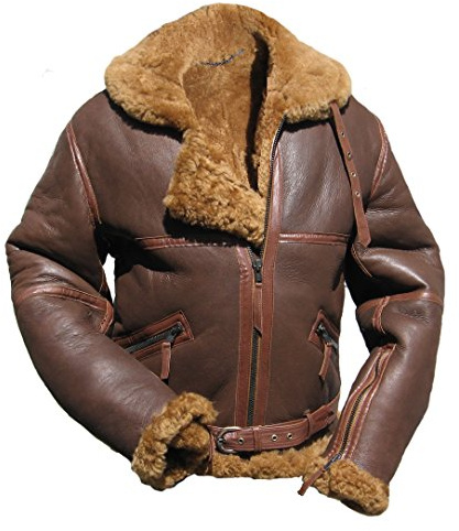 Noble House Battle of Britain flying jacket made of genuine sheepskin (L)