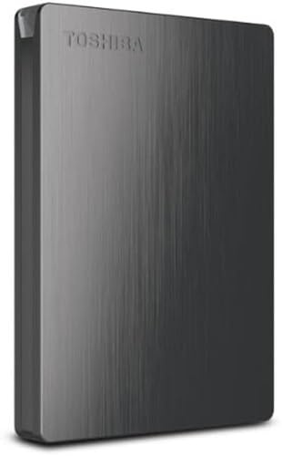 Toshiba 1TB Canvio Slim II Disco Duro Externo 1000 GB Negro