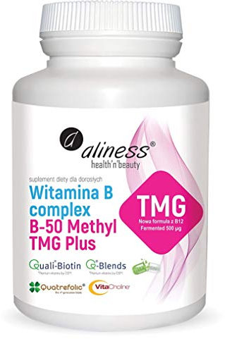 Vitamin B-Komplex B-50 Methyl TMG Plus 100 Kapseln, Aliness