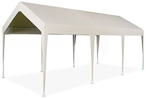 Partyzelt Wasserdicht Pavillon mit Abnehmbare Seitenteilen, all Seasons Überdachungszelt für Festivals Hochzeitscamping im Freien, Gartenpavillon Bierzelt für Gartenfest Flohmärkte,#10,4x5m
