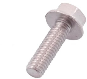 Auslass Stehbolzen Krümmer Schraube M6, kompatibel mit Roller, Mofa, Moped | Ersatz für Auspuffmontage am Zylinder, Gewinde M6, Länge 18 mm, Schlüsselweite 10 mm, 1 Stück; kompatibel mit Quad, Motorrad