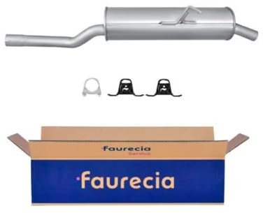 HELLA 8LD 366 026-981 Endschalldämpfer - Easy2Fit® Kit - hinten - einteilig