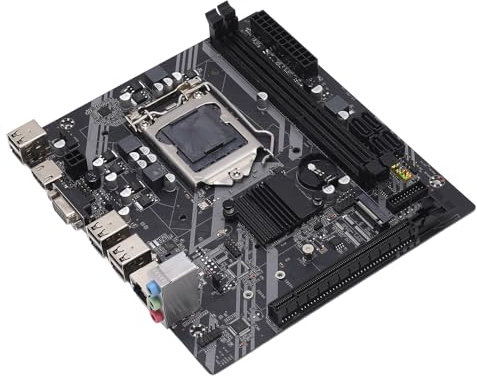 Computer Motherboard, Gaming Motherboard 100M Network Card 1155 Pin Dual Channel DDR3 Memory Support for LGA1155 (corei7 i5 i3)