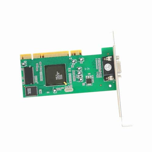 VBESTLIFE Graphics Card, PCI Graphics Card, 32 Bit 8MB High Performance Stable Server for Computer Industrial Computer Display Desktop