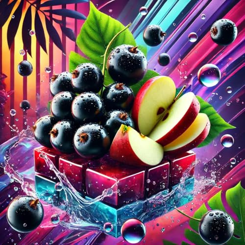 Grosella negra manzana - Blackcurrant Apple aroma - Sasami Konzent - 100ml