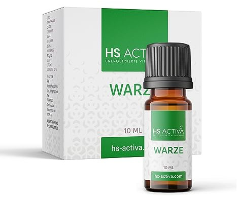 HS Activa WARZE 10ml – Natürliches Mittel aus Wasserstoffperoxid 11,9% + DMSO 99,9% – Reines H2O2 ohne Stabilisatoren & Dimethylsulfoxid in Pharma Qualität – Deutsche Qualitätslösung ohne Zusätze