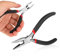 ZEYIYER Pince à bec long multifonction pliers outil pince plate bijoux pince à bec et pince pince pour bijoux coupe-fil pour dénuder les câbles à sertir mini pince à bec long