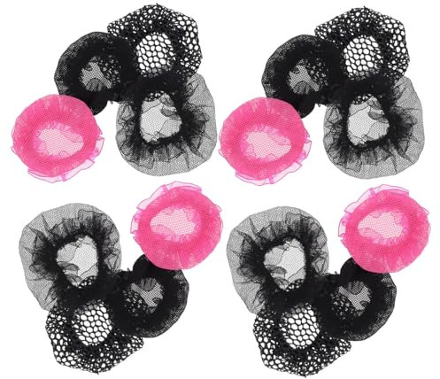 DRESSOOS 20stücke Elastisches Haarnetz Aus Spitze Brötchen Haarnetz Für Damen Haar Snood Für Dutt-maker Ballett-dutt Leicht Und Atmungsaktiv