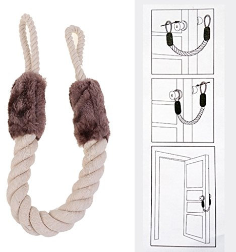 ZEKANXX Door Stop Stopper Anti-Crash Door Handles Rope Decorative Door Cord Clamp for Noise Reducing and Quiet Doors