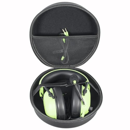 YIIWAY Harte Tasche Hülle Case Kompatibel mit Razer BlackShark V3 / V3 Pro / V3 X HyperSpeed / V2 Pro Gaming Headset, Nur Tasche - Schwarz YC80030