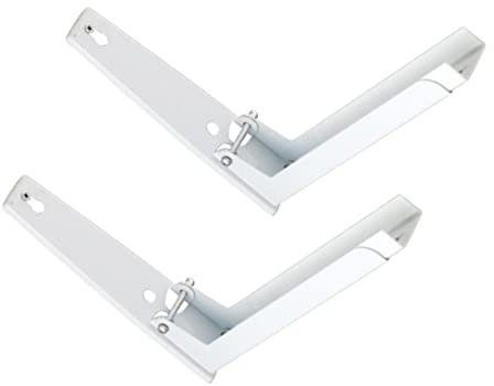 TOPPERFUN 1Par Soporte de Microondas Extensible Inoxidable Marco de Pared Estante de Cocina Almacenamiento Optimizar el Espacio