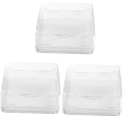 iplusmile 3 piezas de Enchufe Exterior Protector de Receptáculo Eléctrico Antisalpicaduras para Uso Interior y Exterior para Cocina Jardín Oficina