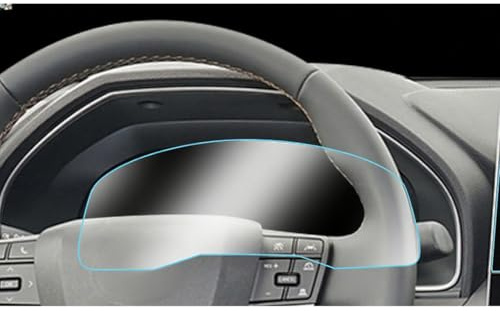 Ydxlcsyy Protector de Pantalla para salpicadero,Lámina Resistente a los Rayos UV para salpicadero,Accesorios para salpicadero,para 12.3-Inch TPU Toyota Avalon 2024