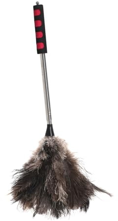 Cabilock Brosse De Dépoussiérage à Manche Plumeau pour Nettoyage De Meubles Plafonds Et Surfaces Outil De Dépoussiérage Et Réutilisable