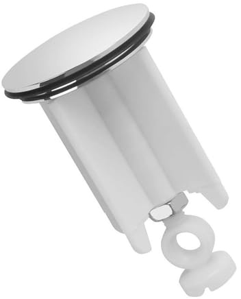 Tapón De Drenaje Universal De 40 Mm para Fregadero, Ideal para Cocina Y Baño, con Altura Ajustable, Fabricado En Latón Cromado, Duradero Y Reutilizable Tapón Lavabo