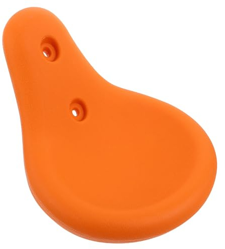 ANDRESLAD Siège Balançoire en Plastique Résistant aux Intempéries pour Garçon et Filles Siège Suspendu Orange Planche D’Accessoires pour Balançoire de Jardin pour Tout-Petits Remplacement