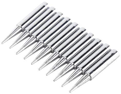 Panne Fer à Souder 10Pcs Pointe de Fer à Souder sans Plomb pour Point de Reprise