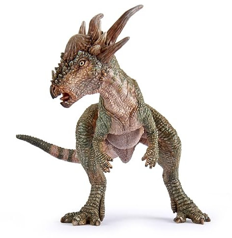 Papo - Figur Stygimoloch - Dinosaurier für Kinder ab 3 Jahren - Handbemalt - Die Dinosaurier Kollektion - 9 x 7 x 8 cm - Kunststofffigur - 55084